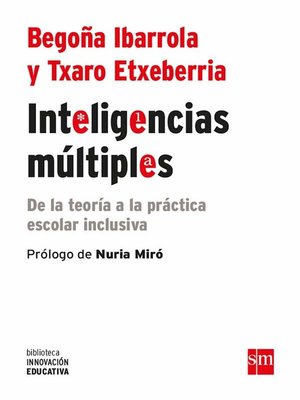 cover image of Inteligencias múltiples